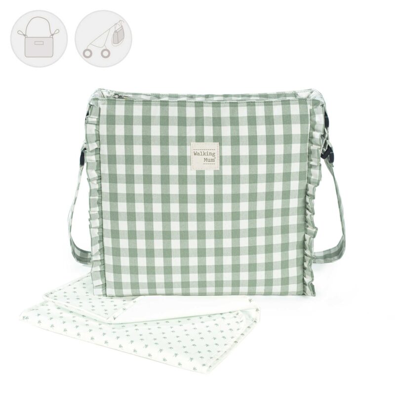 Bolsa Canastilla Remy Verde Walking Mum WALKING MUM REMY Bolsos y Complementos - Bolsos paneras