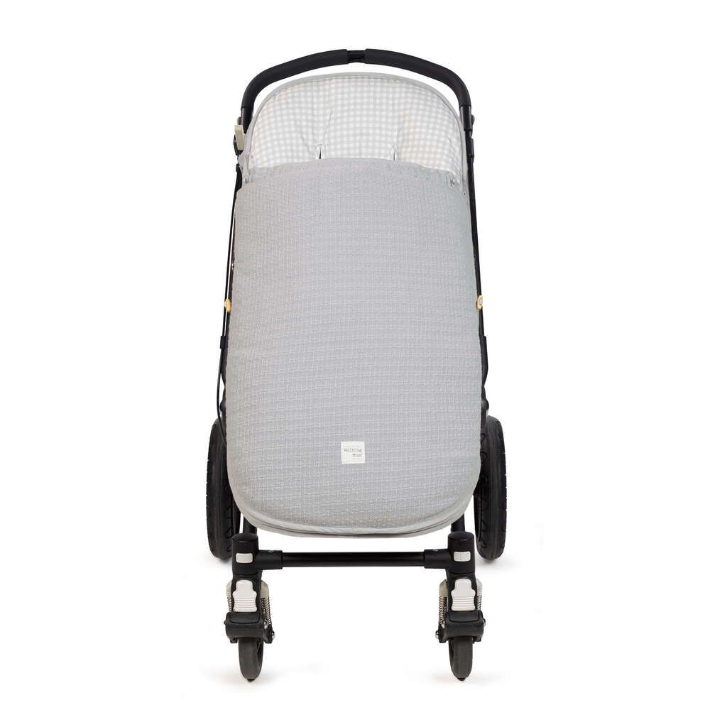 Saco Universal para silla de paseo Classic Dots Grey Norababybags - Shopmami