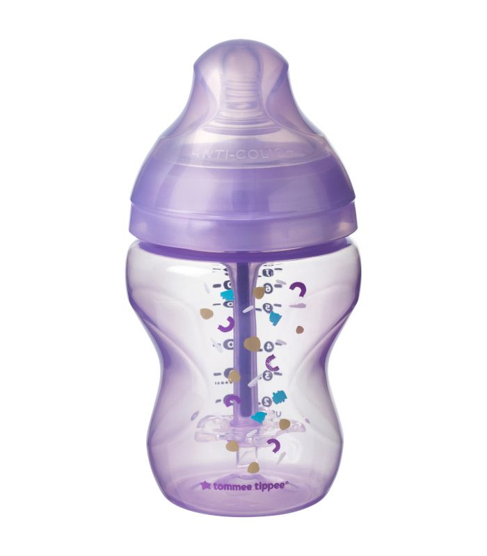 Tommee Tippee ULTRA Baby Feeding Bottles/Teats 150ml/260ml/340ml  Clear/Blue/Pink